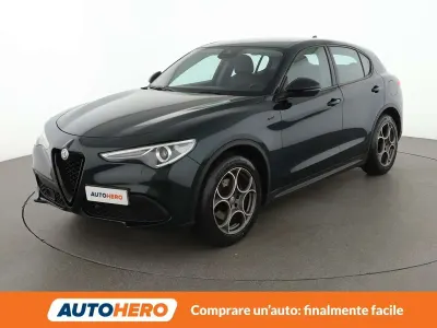Usata Alfa Romeo Stelvio Sprint 190 CV (139 kW) 2022 Verde SUV