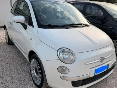 Usata Fiat 500 69 CV (50 kW) 2010 Bianco Berlina