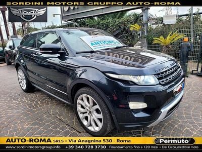 Usata Land Rover Range Rover evoque Dynamic 241 CV (177 kW) 2012 Nero SUV