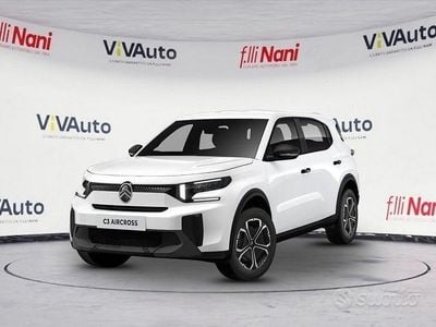 Nuova Citroën C3 Aircross PureTech 2025 Bianco SUV
