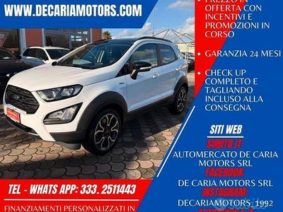 Usata Ford Ecosport Active 125 CV (91 kW) 2022 Bianco SUV