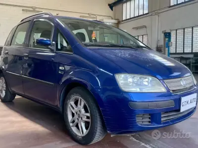 Usata Fiat Idea 80 CV (58 kW) 2006 Blu Monovolume