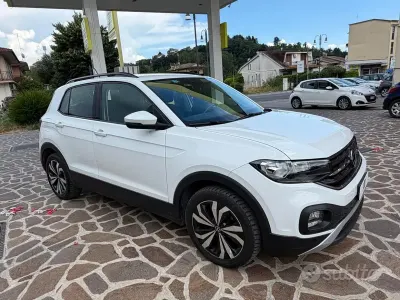 Usata VW T-Cross Style 95 CV (69 kW) 2021 Bianco SUV