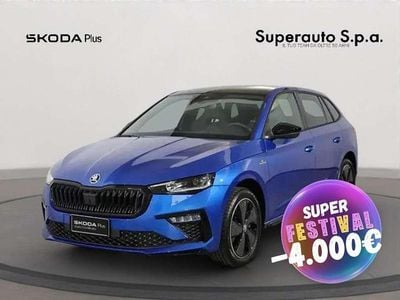 Usata Skoda Scala Monte Carlo 116 CV (85 kW) 2024 Blu Utilitaria