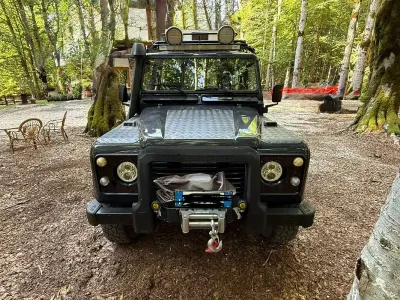 Usata Land Rover Defender 124 CV (91 kW) 1996 Grigio Berlina