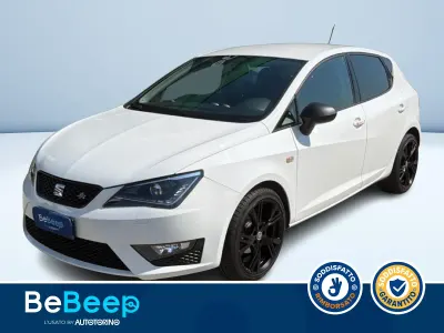 Usata Seat Ibiza FR 90 CV (66 kW) 2016 Bianco pastello Berlina