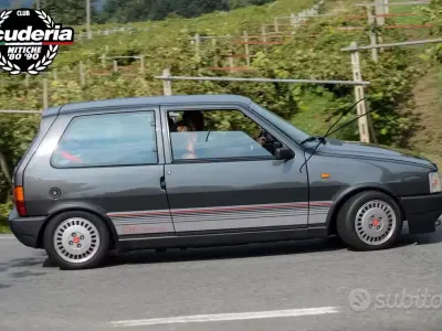 Usata Fiat Uno 105 CV (77 kW) 1988 Grigio Utilitaria