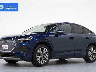 Begagnad Audi Q4 Sportback e-tron Advanced Plus 210 kW (286 HK) 2024 Blå SUV
