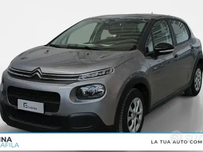 Usata Citroën C3 Feel 83 CV (61 kW) 2019 Grigio chiaro Utilitaria