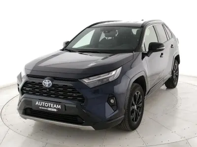 Usata Toyota RAV4 Hybrid Style 178 CV (130 kW) 2022 Blu SUV