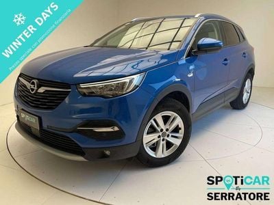 Usata Opel Grandland X Elegance 131 CV (96 kW) 2021 Blu/azzurro SUV