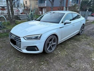 Usata Audi A5 Sport 190 CV (139 kW) 2018 Bianco Coupé