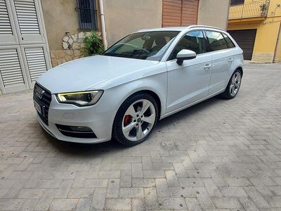 Usata Audi A3 Ambition 150 CV (110 kW) 2013 Bianco Berlina