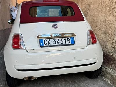 Usata Fiat 500 2009 Bianco Cabrio