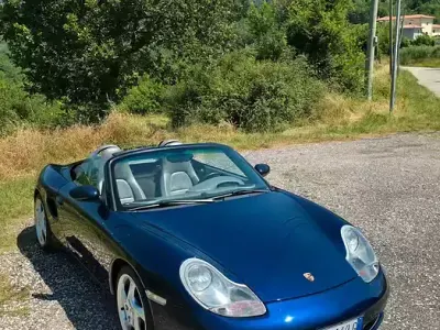 Usata Porsche Boxster 260 CV (191 kW) 2024 Blu Cabrio