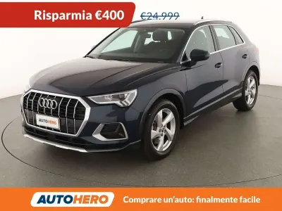Usata Audi Q3 Advanced 190 CV (139 kW) 2019 Blu/azzurro SUV