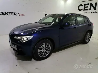 Usata Alfa Romeo Stelvio Business 160 CV (117 kW) 2019 Blu SUV