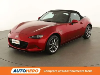 Usata Mazda MX5 Exclusive-Line 132 CV (97 kW) 2023 Rosso Cabrio