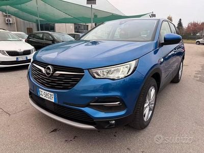 Usata Opel Grandland X Elegance 131 CV (96 kW) 2021 Blu/azzurro SUV