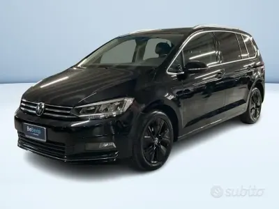 Usata VW Touran Executive 150 CV (110 kW) 2021 Nero metallizzato Monovolume