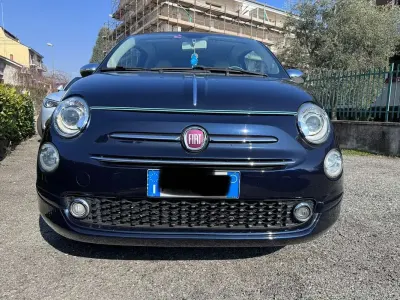 Usata Fiat 500C Riva 95 CV (69 kW) 2016 Blu/azzurro Cabrio