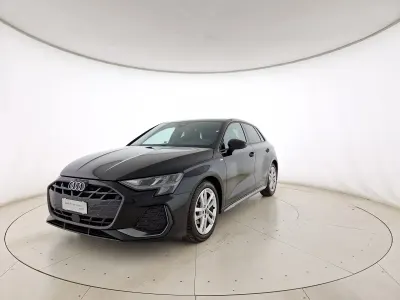 Usata Audi A3 S-Line 150 CV (110 kW) 2025 Nero mito metallizzato Berlina