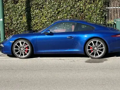 Usata Porsche 991 400 CV (294 kW) 2012 Blu/azzurro Coupé