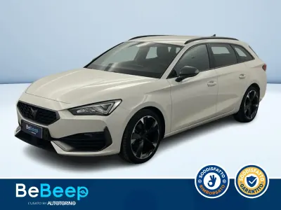 Usata Cupra Leon 150 CV (110 kW) 2024 Bianco pastello Station wagon