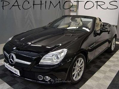 Usata Mercedes SLK200 184 CV (135 kW) 2011 Nero Cabrio