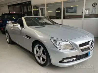 Gebraucht Mercedes SLK200 184 PS (135 kW) 2014 Grau Cabrio