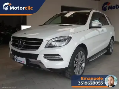 Usata Mercedes ML250 Premium 204 CV (150 kW) 2015 Bianco SUV