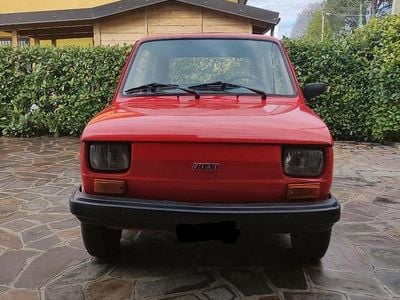 Usata Fiat 126 1970 Rosso Utilitaria