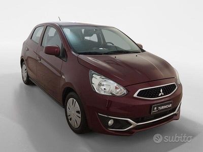 Usata Mitsubishi Space Star Invite 71 CV (52 kW) 2019 Rosso Utilitaria
