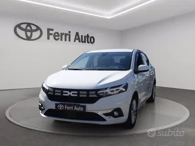 Usata Dacia Sandero Expression 101 CV (74 kW) 2023 Bianco Berlina