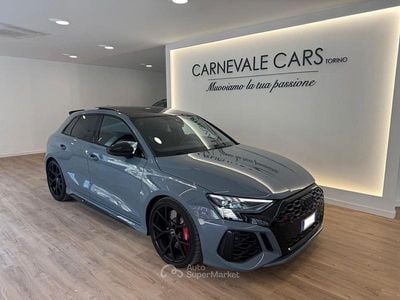Usata Audi RS3 Ambiente 400 CV (294 kW) 2023 Grigio Berlina