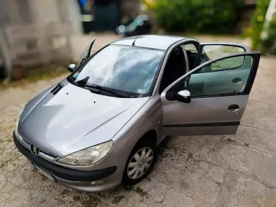 Usata Peugeot 206 Roland Garros 72 CV (52 kW) 2001 Grigio Berlina