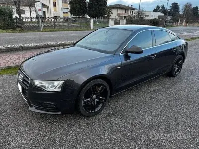Usata Audi A5 S-Line 177 CV (130 kW) 2013 Nero Coupé