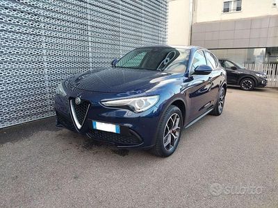 Usata Alfa Romeo Stelvio Executive 190 CV (139 kW) 2019 Blu SUV