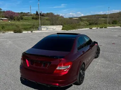 Usata Mercedes C220 2007 Rosso Berlina