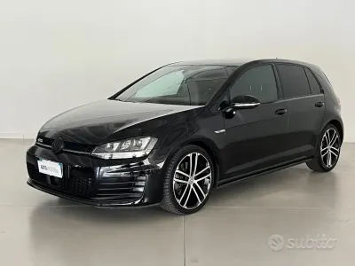 Usata VW Golf VII GTD 184 CV (135 kW) 2015 Nero Berlina