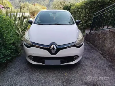 Usata Renault Clio IV 90 CV (66 kW) 2013 Bianco Berlina