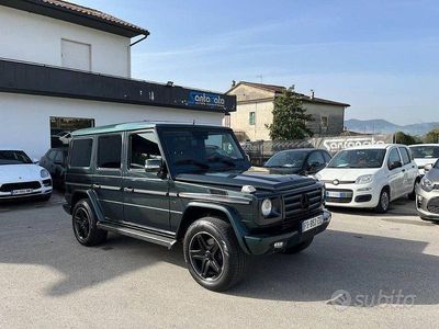Usata Mercedes G500 388 CV (285 kW) 2009 Verde SUV