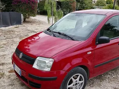 Usata Fiat Panda 2009 Rosso Utilitaria