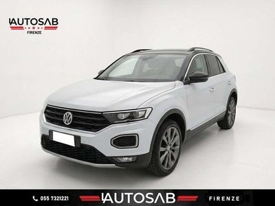 Usata VW T-Roc Advance 150 CV (110 kW) 2018 Argento SUV