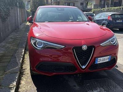 Usata Alfa Romeo Stelvio Business 160 CV (117 kW) 2019 Rosso SUV