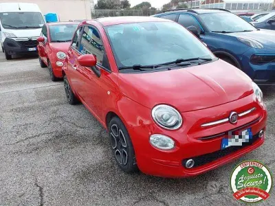 Usata Fiat 500 Club 70 CV (51 kW) 2022 Rosso Utilitaria