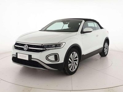 Usata VW T-Roc Style 110 CV (80 kW) 2022 Pure white SUV