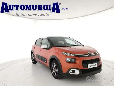 Usata Citroën C3 PureTech 82 CV (60 kW) 2017 Arancione Berlina