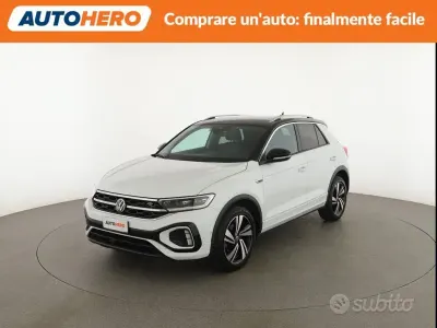 Usata VW T-Roc R-line 110 CV (80 kW) 2023 Bianco SUV