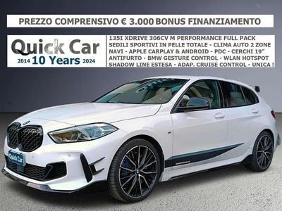 Usata BMW 135 M Performance 306 CV (225 kW) 2021 Alpin white pastello Utilitaria
